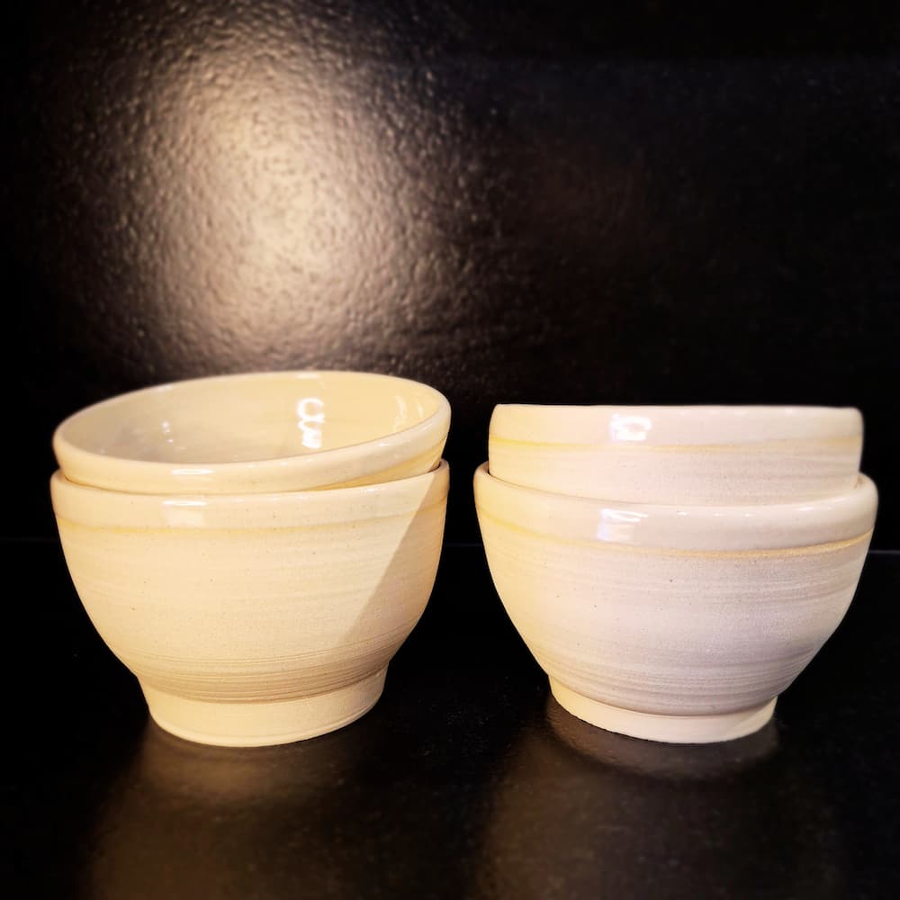 Les bols beiges