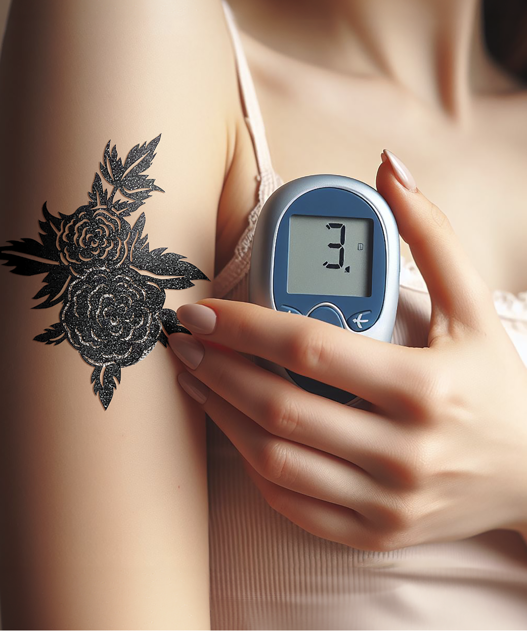 Bijou de peau Duo de Roses Rock M Care